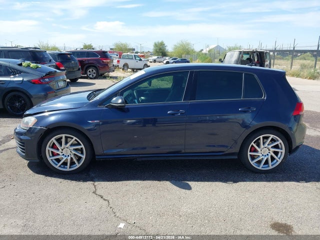 2017 Volkswagen Golf Gti Autobahn 4-door/s 4-door/se 4-door/sport 4-door მანქანა იყიდება აუქციონზე, vin: 3VW547AU2HM033575, აუქციონის ნომერი: 44912773