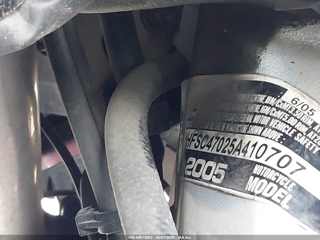 Продажа на аукционе авто 2005 Honda Gl1800, vin: 1HFSC47025A410707, номер лота: 44912852