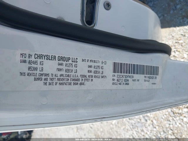 2013 Chrysler 300c მანქანა იყიდება აუქციონზე, vin: 2C3CCAET6DH740154, აუქციონის ნომერი: 44912879
