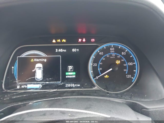 2023 Nissan Leaf S 40 Kwh მანქანა იყიდება აუქციონზე, vin: 1N4AZ1BVXPC553732, აუქციონის ნომერი: 44912883