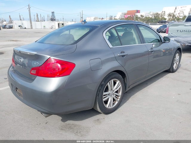 2012 Infiniti G25 Journey მანქანა იყიდება აუქციონზე, vin: JN1DV6AP9CM811121, აუქციონის ნომერი: 44912958
