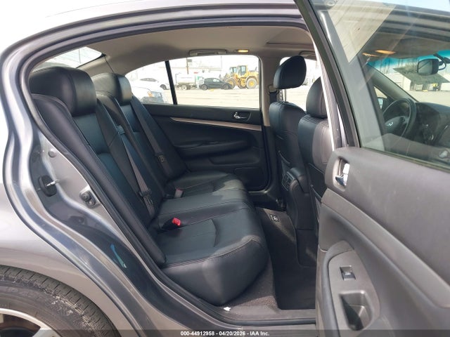 2012 Infiniti G25 Journey მანქანა იყიდება აუქციონზე, vin: JN1DV6AP9CM811121, აუქციონის ნომერი: 44912958