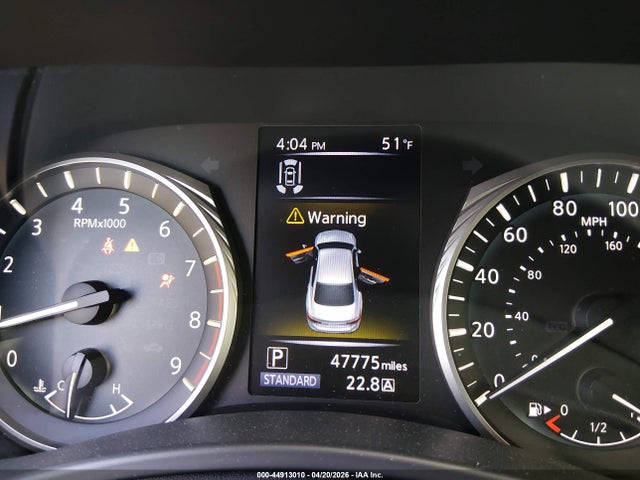2022 Infiniti Q50 Luxe Awd მანქანა იყიდება აუქციონზე, vin: JN1EV7BR4NM342324, აუქციონის ნომერი: 44913010