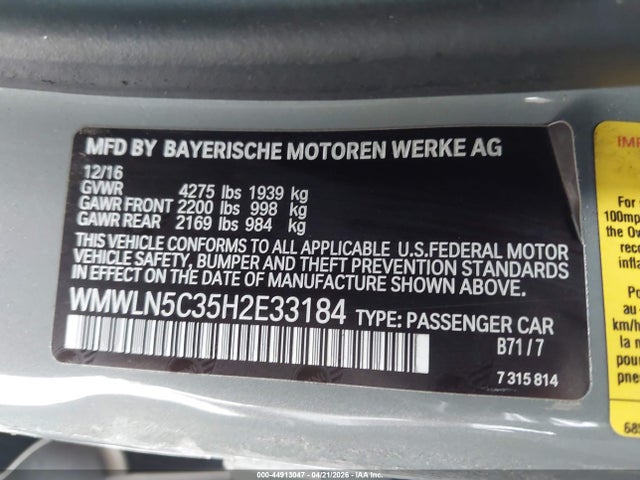 Mini Clubman Cooper 2017 WMWLN5C35H2E33184 Image 9