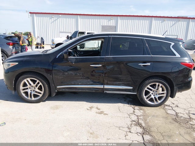 2013 Infiniti Jx35 მანქანა იყიდება აუქციონზე, vin: 5N1AL0MM2DC312975, აუქციონის ნომერი: 44913060