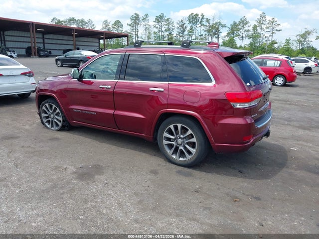 44913136 :رقم المزاد ، 1C4RJFCG2HC875042 vin ، 2017 Jeep Grand Cherokee Overland 4x4 مزاد بيع