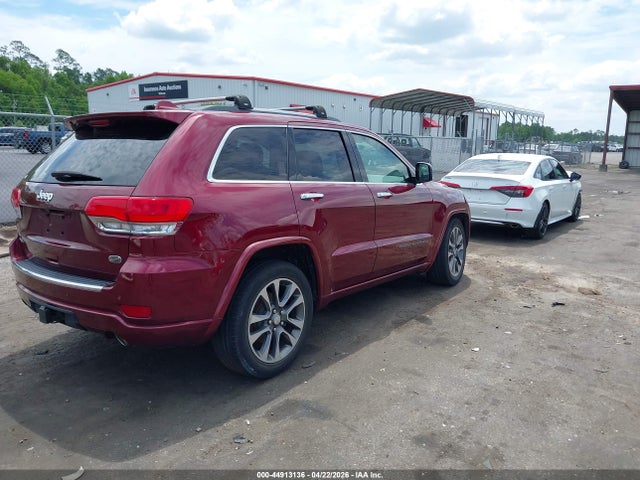 44913136 :رقم المزاد ، 1C4RJFCG2HC875042 vin ، 2017 Jeep Grand Cherokee Overland 4x4 مزاد بيع