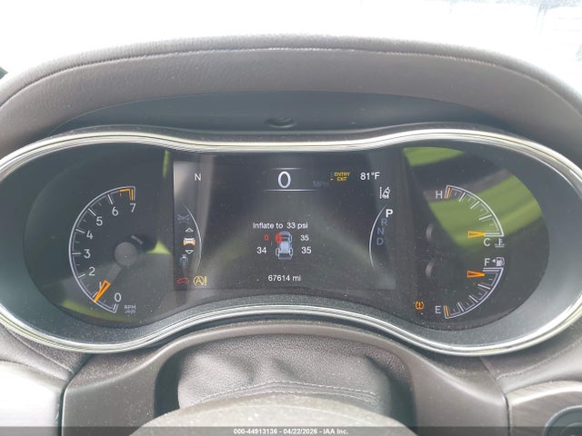 44913136 :رقم المزاد ، 1C4RJFCG2HC875042 vin ، 2017 Jeep Grand Cherokee Overland 4x4 مزاد بيع