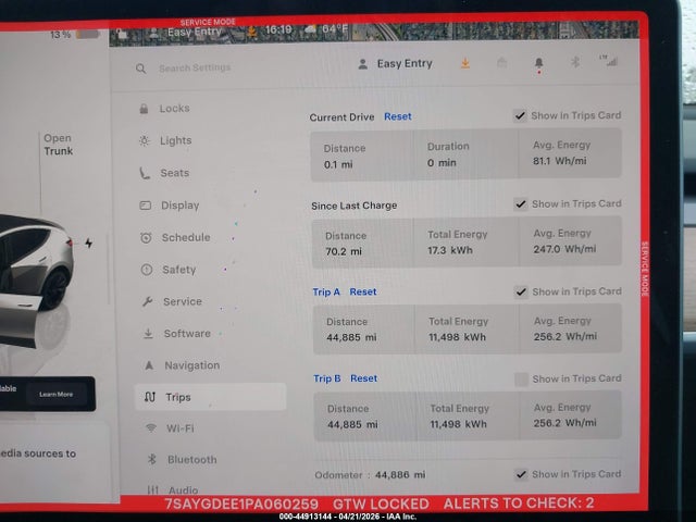 7SAYGDEE1PA060259 Tesla Model Y Awd/long Range Dual Motor All-wheel Drive