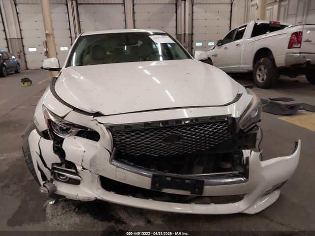 2015 Infiniti Q50 Premium მანქანა იყიდება აუქციონზე, vin: JN1BV7AP1FM354967, აუქციონის ნომერი: 44913322