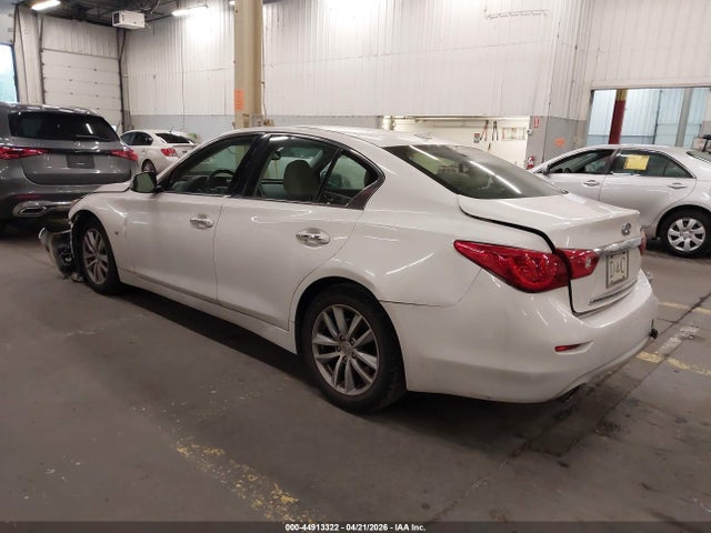 2015 Infiniti Q50 Premium მანქანა იყიდება აუქციონზე, vin: JN1BV7AP1FM354967, აუქციონის ნომერი: 44913322