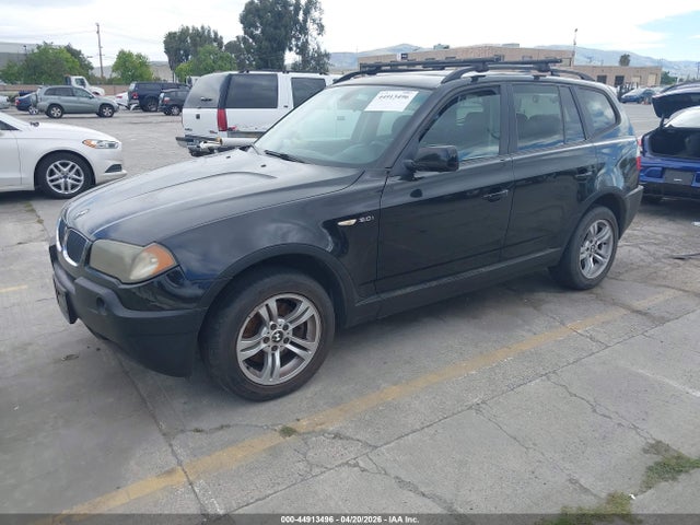 2005 Bmw X3 3.0i მანქანა იყიდება აუქციონზე, vin: WBXPA93405WD21786, აუქციონის ნომერი: 44913496