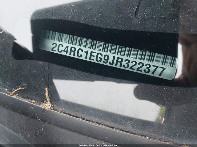 Aukcja sprzedaży 2018 Chrysler Pacifica Touring L Plus, vin: 2C4RC1EG9JR322377, numer aukcji: 44913586