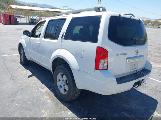 2010 Nissan Pathfinder S Fe+ მანქანა იყიდება აუქციონზე, vin: 5N1AR1NN9AC624427, აუქციონის ნომერი: 44913609