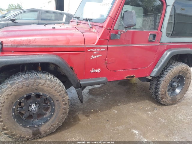 44913651 :رقم المزاد ، 1J4FY19S7XP424087 vin ، 1999 Jeep Wrangler Sport مزاد بيع