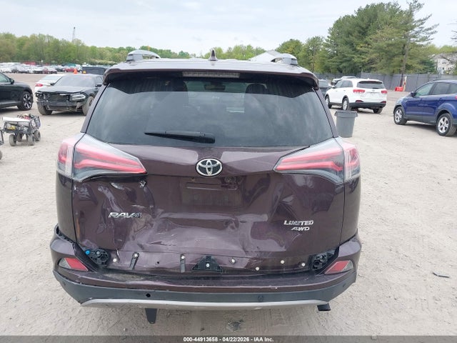 2017 Toyota Rav4 Limited მანქანა იყიდება აუქციონზე, vin: 2T3DFREV8HW603567, აუქციონის ნომერი: 44913658