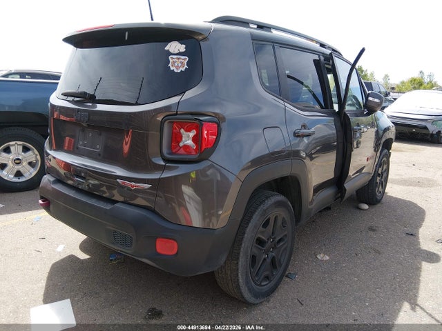 Продажа на аукционе авто 2018 Jeep Renegade Trailhawk 4x4, vin: ZACCJBCB4JPH32128, номер лота: 44913694