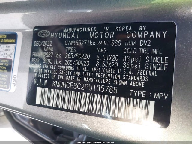 Genesis Gv80 3.5t Awd Advanced 2023 KMUHCESC2PU135785 Image 9