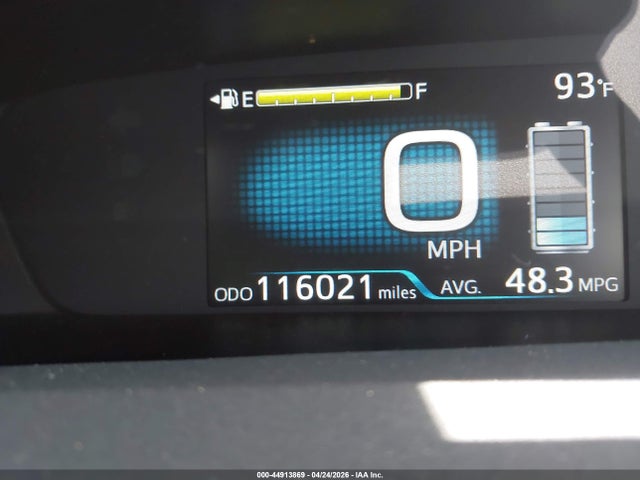 2016 Toyota Prius Four მანქანა იყიდება აუქციონზე, vin: JTDKARFU2G3527597, აუქციონის ნომერი: 44913869