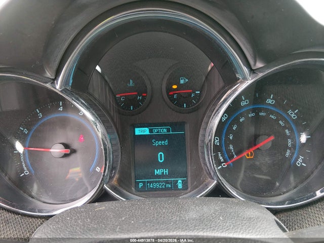 Aukcja sprzedaży 2013 Chevrolet Cruze Ltz, vin: 1G1PG5SB0D7107643, numer aukcji: 44913878