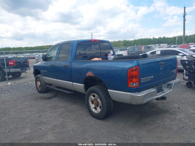 44913922 :رقم المزاد ، 3D7KU28C44G165953 vin ، 2004 Dodge Ram 2500 Slt/laramie مزاد بيع