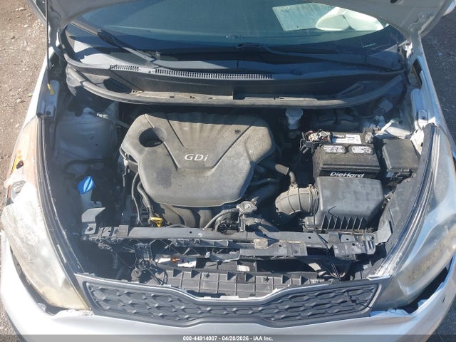2014 Kia Rio Lx მანქანა იყიდება აუქციონზე, vin: KNADM5A36E6327709, აუქციონის ნომერი: 44914007