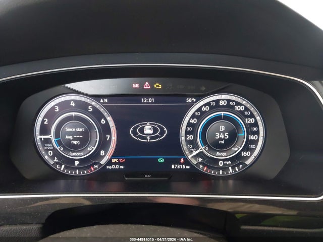 44914015 :رقم المزاد ، 3VV2B7AX0KM014361 vin ، 2019 Volkswagen Tiguan 2.0t Se/2.0t Sel/2.0t Sel R-line/2.0t Sel R-line Black مزاد بيع