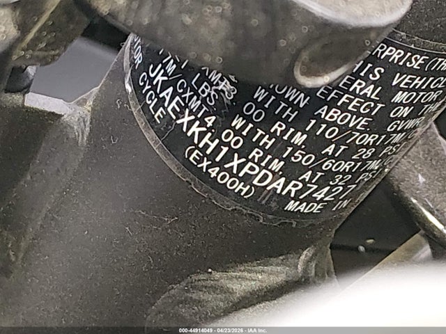 Kawasaki EX400 2023 JKAEXKH1XPDAR7427 Image 10