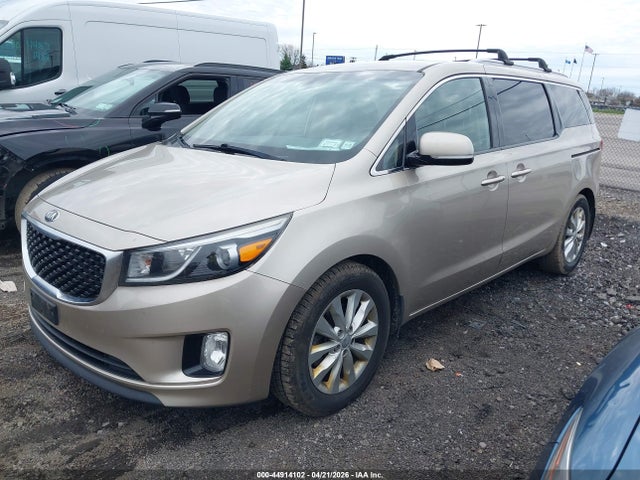 2016 Kia Sedona Ex მანქანა იყიდება აუქციონზე, vin: KNDMC5C10G6104490, აუქციონის ნომერი: 44914102