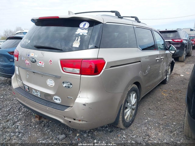 2016 Kia Sedona Ex მანქანა იყიდება აუქციონზე, vin: KNDMC5C10G6104490, აუქციონის ნომერი: 44914102