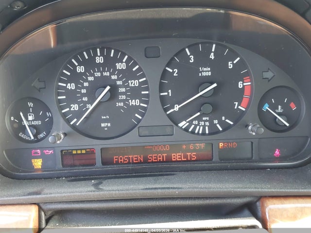 Продажа на аукционе авто 2001 Bmw 740ia, vin: WBAGG83421DN83007, номер лота: 44914145