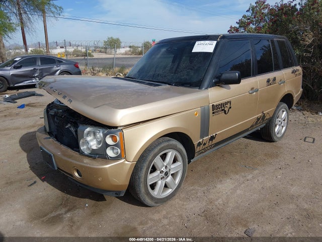 2004 Land Rover Range Rover Hse მანქანა იყიდება აუქციონზე, vin: SALME11494A168075, აუქციონის ნომერი: 44914200