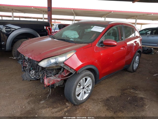 2018 Kia Sportage Lx მანქანა იყიდება აუქციონზე, vin: KNDPM3AC1J7477817, აუქციონის ნომერი: 44914289