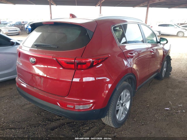 2018 Kia Sportage Lx მანქანა იყიდება აუქციონზე, vin: KNDPM3AC1J7477817, აუქციონის ნომერი: 44914289