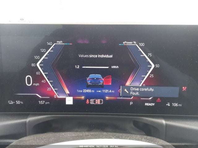 Aukcja sprzedaży 2023 Bmw I4 Edrive40, vin: WBY73AW01PFP34493, numer aukcji: 44914294