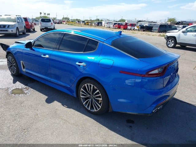 2018 Kia Stinger Premium მანქანა იყიდება აუქციონზე, vin: KNAE25LA8J6016976, აუქციონის ნომერი: 44914513