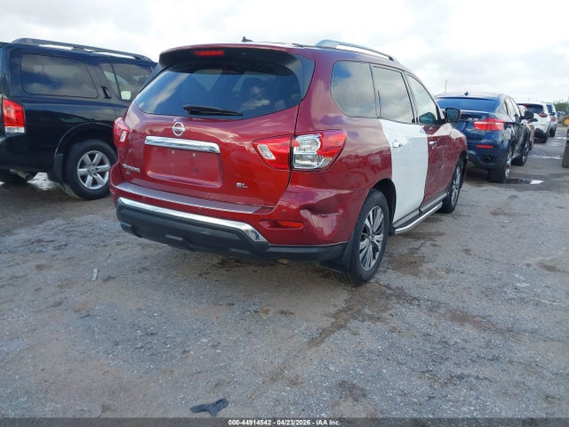 2018 Nissan Pathfinder Sl მანქანა იყიდება აუქციონზე, vin: 5N1DR2MN9JC675625, აუქციონის ნომერი: 44914542