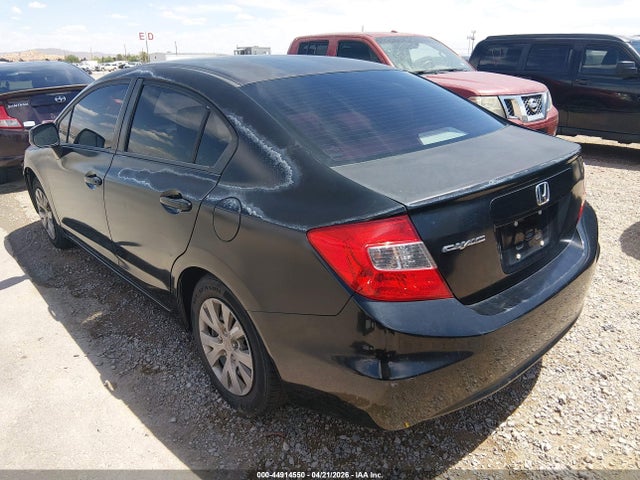 2012 Honda Civic Lx მანქანა იყიდება აუქციონზე, vin: 2HGFB2F53CH609426, აუქციონის ნომერი: 44914550