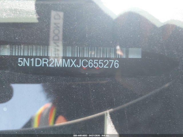 Aukcja sprzedaży 2018 Nissan Pathfinder Sl, vin: 5N1DR2MMXJC655276, numer aukcji: 44914583