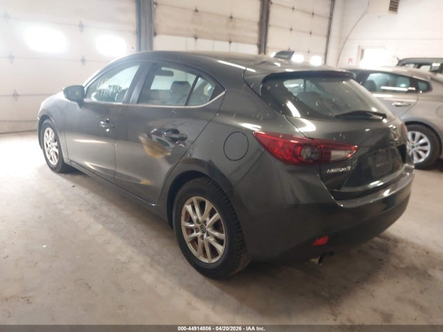 44914806 :رقم المزاد ، 3MZBM1L71FM141545 vin ، 2015 Mazda Mazda3 I Touring مزاد بيع