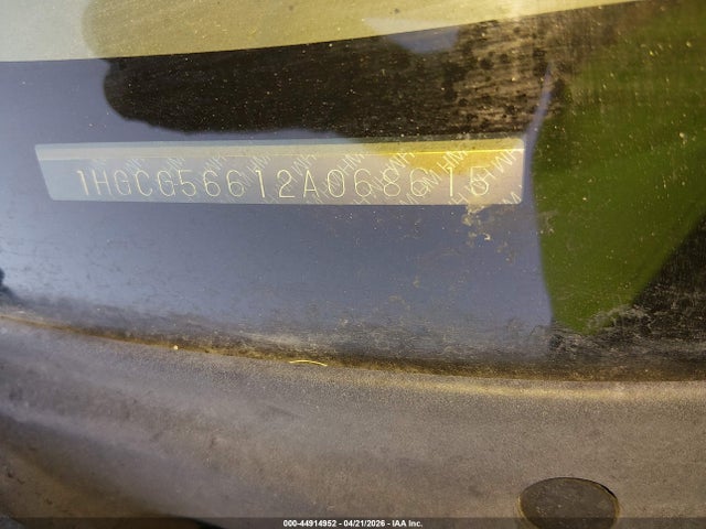 Aukcja sprzedaży 2002 Honda Accord 2.3 Ex, vin: 1HGCG56612A068615, numer aukcji: 44914952