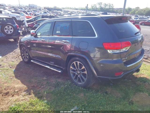 44914962 :رقم المزاد ، 1C4RJFCG4HC750513 vin ، 2017 Jeep Grand Cherokee Overland 4x4 مزاد بيع