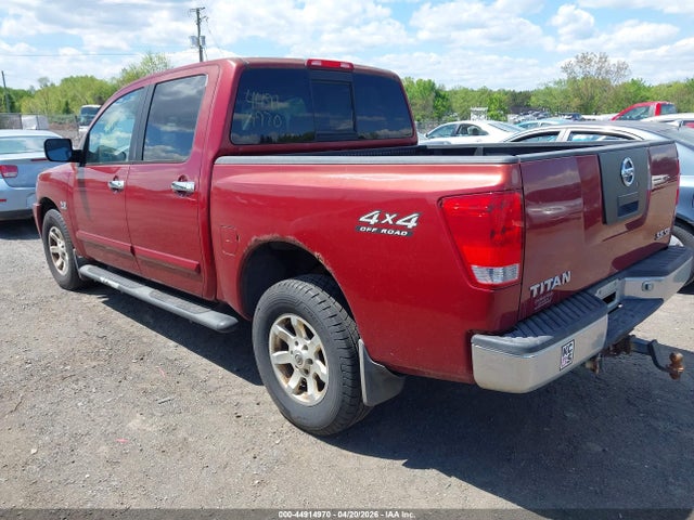 44914970 :رقم المزاد ، 1N6AA07B54N592123 vin ، 2004 Nissan Titan Se مزاد بيع