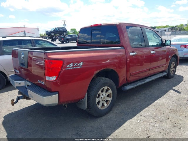 44914970 :رقم المزاد ، 1N6AA07B54N592123 vin ، 2004 Nissan Titan Se مزاد بيع