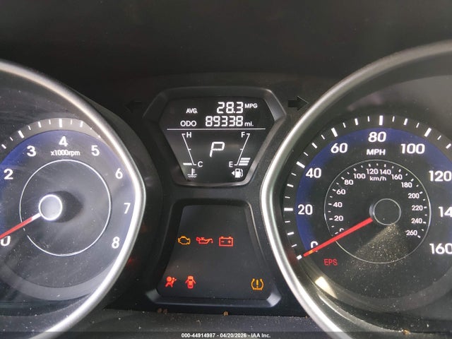 44914987 :رقم المزاد ، 5NPDH4AE7BH028962 vin ، 2011 Hyundai Elantra Gls مزاد بيع