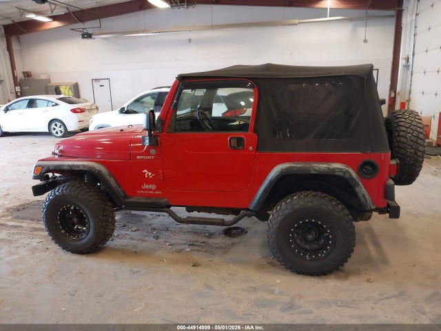 2004 Jeep Wrangler Sport მანქანა იყიდება აუქციონზე, vin: 1J4FA49S44P770230, აუქციონის ნომერი: 44914999