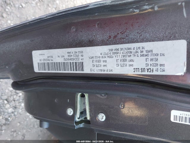 2019 Dodge Charger Sxt Rwd მანქანა იყიდება აუქციონზე, vin: 2C3CDXBG9KH643762, აუქციონის ნომერი: 44915064
