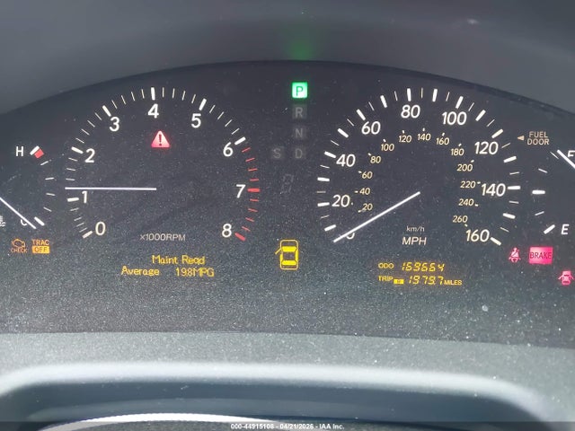 Aukcja sprzedaży 2004 Lexus Ls 430, vin: JTHBN36F940125736, numer aukcji: 44915108