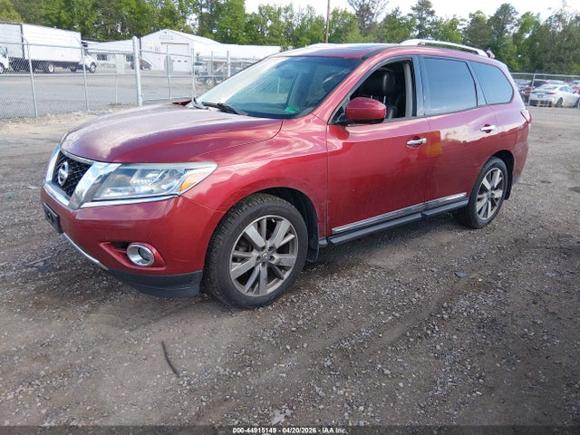 Продаж на аукціоні авто 2014 Nissan Pathfinder Platinum, vin: 5N1AR2MM7EC615858, номер лоту: 44915149