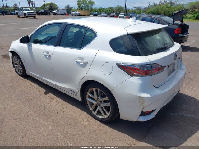 44915212 :رقم المزاد ، JTHKD5BH1F2238139 vin ، 2015 Lexus Ct 200h مزاد بيع